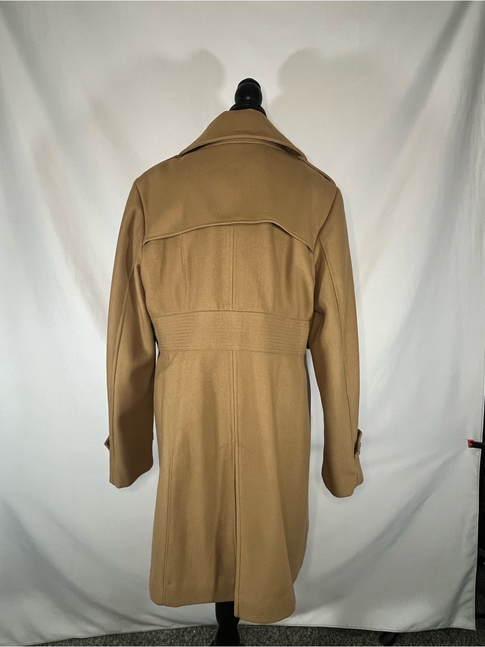Kenneth Cole New York Women’s Wool Blend Mid-Length Trench Style Coat Size 16 - Picture 6 of 11